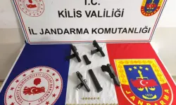 Kilis'te Ruhsatsız Silah Operasyonu: 4 Tabanca ve 3 Gözaltı