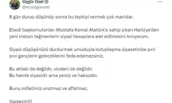 Özgür Özel: Yeni Mezun Teğmenlerin Siyasi Araç Olarak Kullanılmasını Kınıyorum