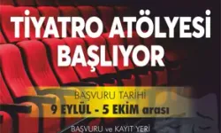 Aydın Büyükşehir Belediyesi'nin Tiyatro Atölyesi İçin Kayıtlar Başladı