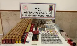 Manavgat'ta Kaçak Tütün ve Sigara Operasyonu