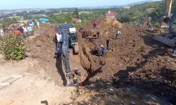 Samsun’da Su Kuyusu Kazısında Göçük; 2 Kişi Toprak Altında