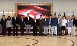 Güney Kore Heyetinden Büyükşehir Belediyesi'ne Ziyaret