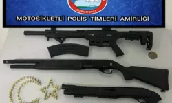 Çorum’da Polis Uygulamasında Silah ve Mühimmat Ele Geçirildi