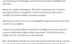 '85 Milyon Kişinin Verilerinin Çalındığı' İddiasına Resmi Yalanlama