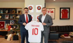 DGSK Başkanı Aygündüz'den TFF Başkanı Hacıosmanoğlu'na Ziyaret