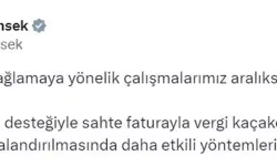 Bakan Şimşek: Vergi Kaçakçılığının Tespitinde Daha Etkili Yöntemleri Devreye Alıyoruz