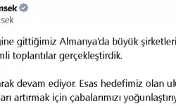 Bakan Şimşek: Türkiye'ye İlgi Artarak Devam Ediyor