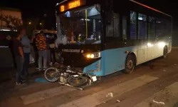 Kırıkkale'de Halk Otobüsü İle Motosiklet Çarpıştı. 1 Ölü 1 Yaralı