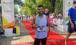 Kamil İnak, Colmar Maratonu’nu Zirvede Tamamladı