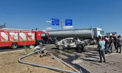 Diyarbakır'da Tanker İle Otomobil Çarpışması: 2'si Ağır 4 Yaralı