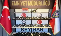 Seyhan’da 60 Ruhsatsız Silah Ele Geçirildi, 14 Şüpheli Tutuklandı