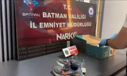 Batman'da yolcunun ayakkabı kutusunda uyuşturucu ele geçirildi