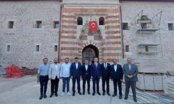 AK Parti Tokat Milletvekili Mustafa Arslan, Tokat Gökmedrese’yi İnceledi