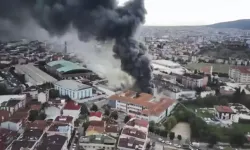 Sancaktepe'de Soğuk Hava Deposunda Yangın