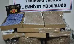 Çerkezköy'de Kaçak Makaron Ve Tütün Ele Geçirildi