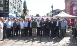 Edirne'de Cuma Çıkışı İsrail Protestosu