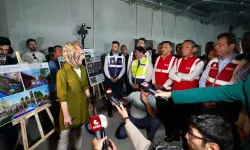 Özel Ve İmamoğlu Ümraniye-Ataşehir-Göztepe Metrosu Şantiyesini Ziyaret Etti