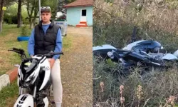 Bariyere Çarpan Motosikletin Sürücüsü Liseli Murat Öldü