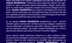 Murat Sancak'ın Adana Demirspor Başkanlığı'ndan İstifası ve Bedirhan Durak'ın Atanması