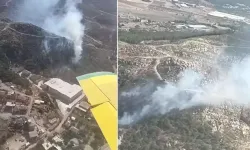 İzmir Foça'da Orman Yangını Kontrol Altına Alındı