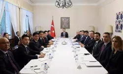 Enerji Bakanı Bayraktar ile SPIC Başkanı Mingsheng Arasındaki Toplantı