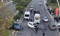 Ankara'da Zincirleme Kaza; 8 Araç Birbirine Girdi