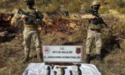 Bitlis'te Teröristlere Ait Mühimmat ve Malzemeler Ele Geçirildi