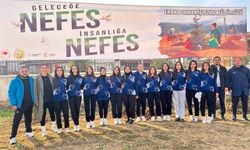 Erbaaspor U-14 Futbol ve Kız Voleybol Takımı, Milli Ağaçlandırma Günü'nde Fidan Dikti