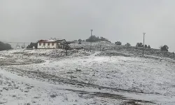 Keltepe Kayak Merkezi Beyaza Büründü