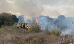 Çanakkale'de Orman Yangını Çıktı