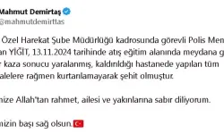 Tunceli'de Atış Eğitiminde Yaralanan Polis Memuru Şehit Oldu