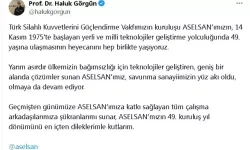 Haluk Görgün: ASELSAN, Savunma Sanayimizin Yüz Akı Olmaya Devam Ediyor