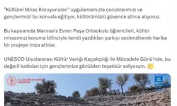 Bakan Ersoy, Ortaokul Öğrencilerinin Kültür Mirasını Koruma Bilinciyle Söyledikleri Şarkıyı Paylaştı