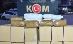 Kayseri'de 821 Kilogram Kaçak Tütün Ele Geçirildi, 1 Gözaltı