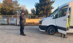 Edirne'de 46 Öğrenci Servisi Denetlendi, 2 Sürücüye Ceza Verildi