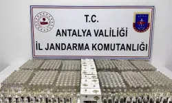 Manavgat'ta Kaçak İçki Operasyonu: 760 Şişe Ele Geçirildi