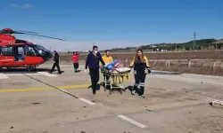 Ambulans Helikopter, Kalça Kemiği Kırılan Kadın İçin Havalandı