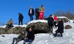 Tokat'ta NİDOST Üyeleri Kar, Kış ve Yağmura Aldırmadan Doğayla Buluşuyor