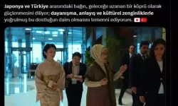 Emine Erdoğan, Japonya Veliaht Prensesi Akishino İle Bir Araya Geldi