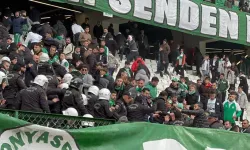 Sahaya Girmek İsteyen Konyaspor Taraftarına Polis Müdahale Etti