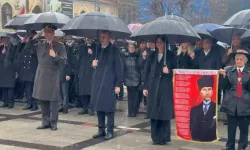 Atatürk'ün Edirne'ye Gelişinin 94. Yıldönümü Yağmur Altında Coşkuyla Kutlandı