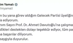 Gelecek Partisi Milletvekili Mustafa Nedim Yamalı Partisinden İstifa Etti