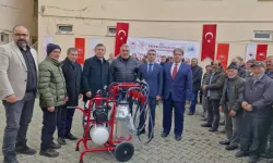 Süt Üreticilerine 158 Adet Sağım Makinesi Dağıtıldı