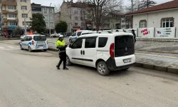 Erbaa’da Sabah Saatlerinde Yoğun Trafik Denetimleri