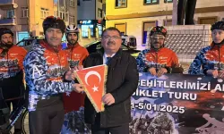 Sarıkamış Şehitlerini Anmak İçin Bisikletle 650 Kilometre Pedal Çevirdiler