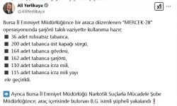 'Mercek-28 Operasyonu': 36 Ruhsatsız Tabanca ve Çok Sayıda Silah Parçası Ele Geçirildi!