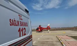 Kalp Krizi 40 Yaşındaki Kadın İçin Ambulans Helikopter Seferber Oldu!