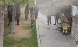 Tokat’ta 13. Yüzyıldan Kalma Mescitte Yangın Paniği