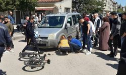 Erbaa’da Bisiklet Sürücüsü Seyir Halindeki Araca Çarptı