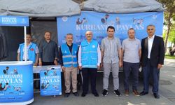 Erbaa’da Kurban Bağış Standı Açıldı